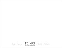 Tablet Screenshot of bembel.de